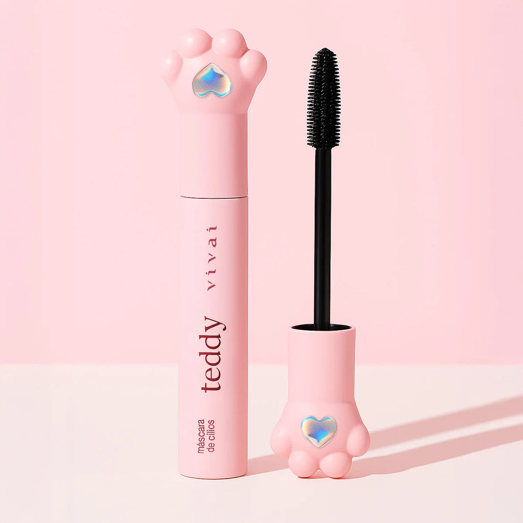 Máscara de Cílios Vivai Pink Duck Teddy – Volume e Alongamento