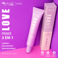 Primer Facial Max Love 3 em 1 – Hidrata, Prepara e Realça sua Pele