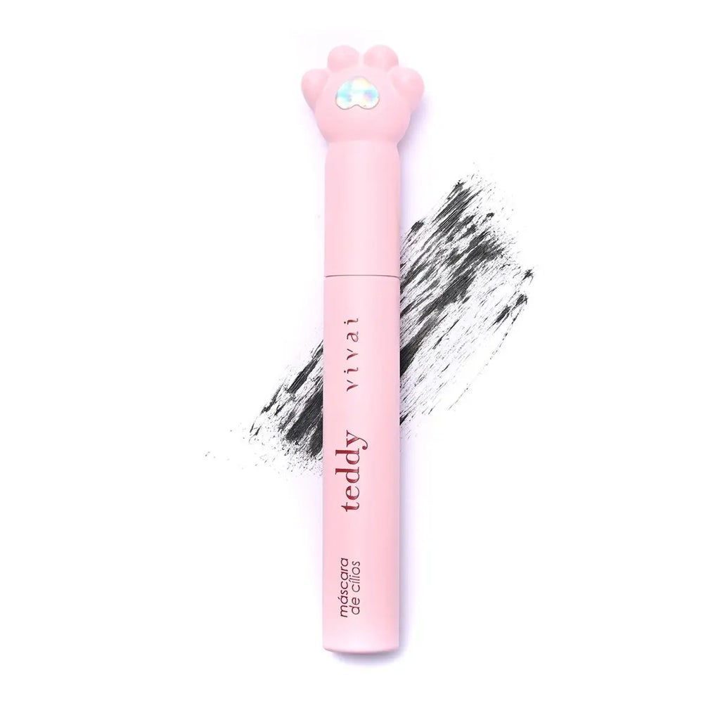 Máscara de Cílios Vivai Pink Duck Teddy – Volume e Alongamento