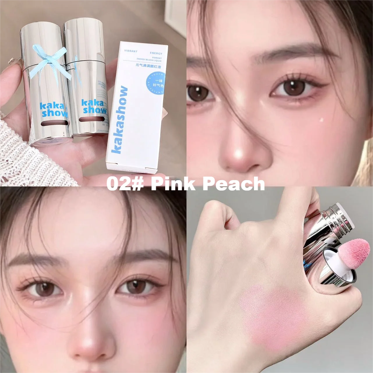 🌸✨ Kakashow Vitality Liquid Blush