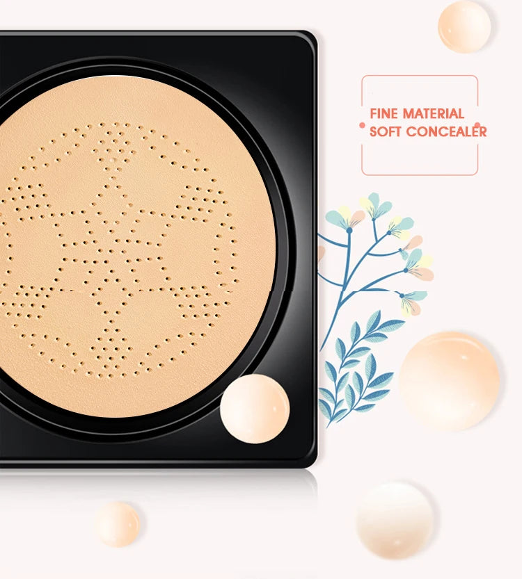 Creme BB nutritivo com aroma de cogumelo e almofada de ar, corretivo, base hidratante, creme CC neutro e isolante.