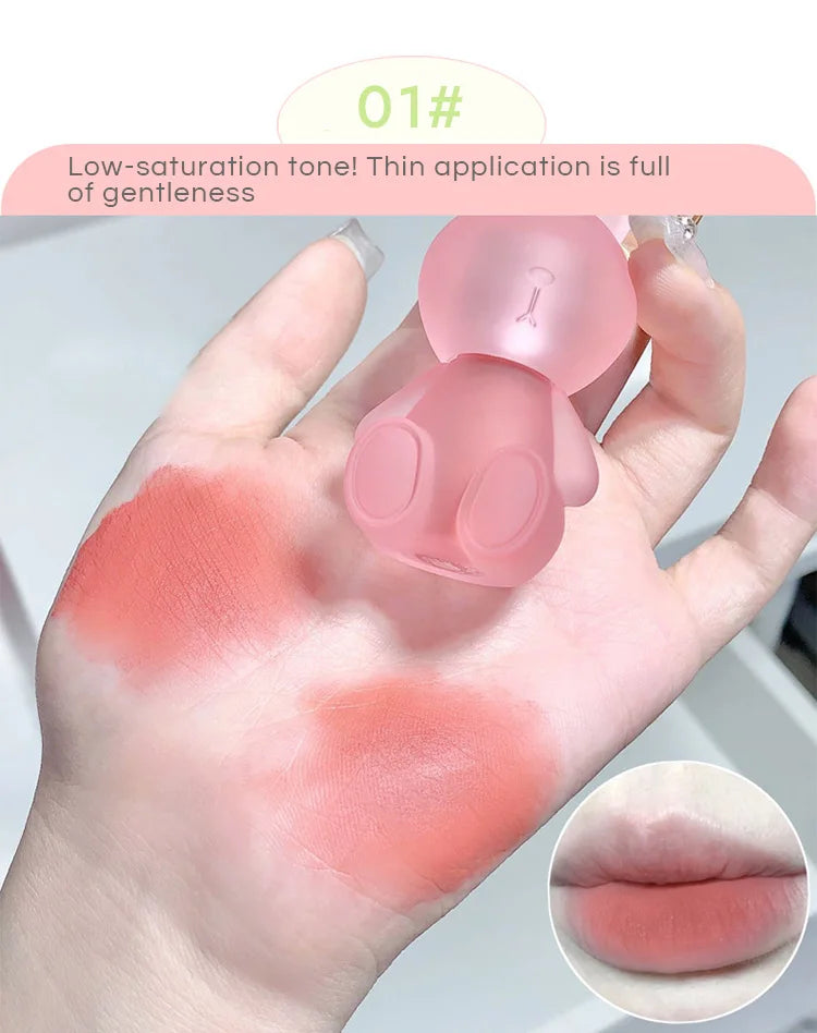 ✨ Gege Bear Rabbit Lip Glaze Matte Velvet
