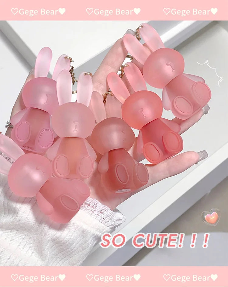 ✨ Gege Bear Rabbit Lip Glaze Matte Velvet