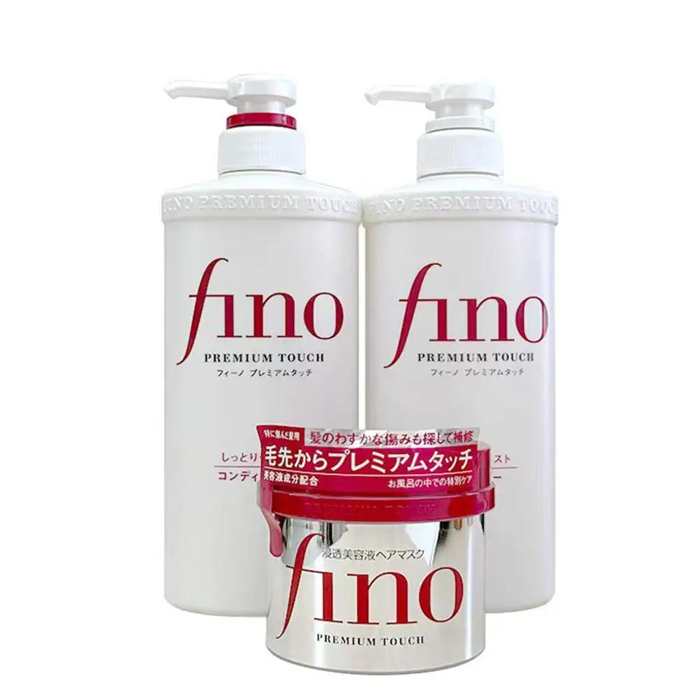 Kit Fino Premium Touch Series – Shampoo, Condicionador, Máscara e Óleo Capilar