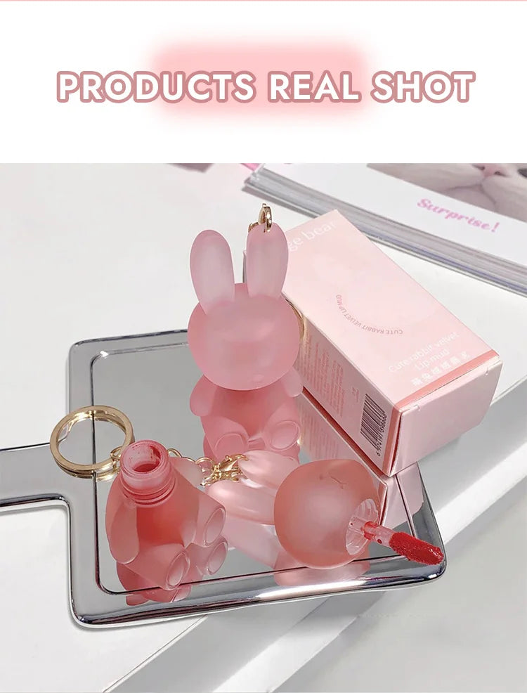 ✨ Gege Bear Rabbit Lip Glaze Matte Velvet
