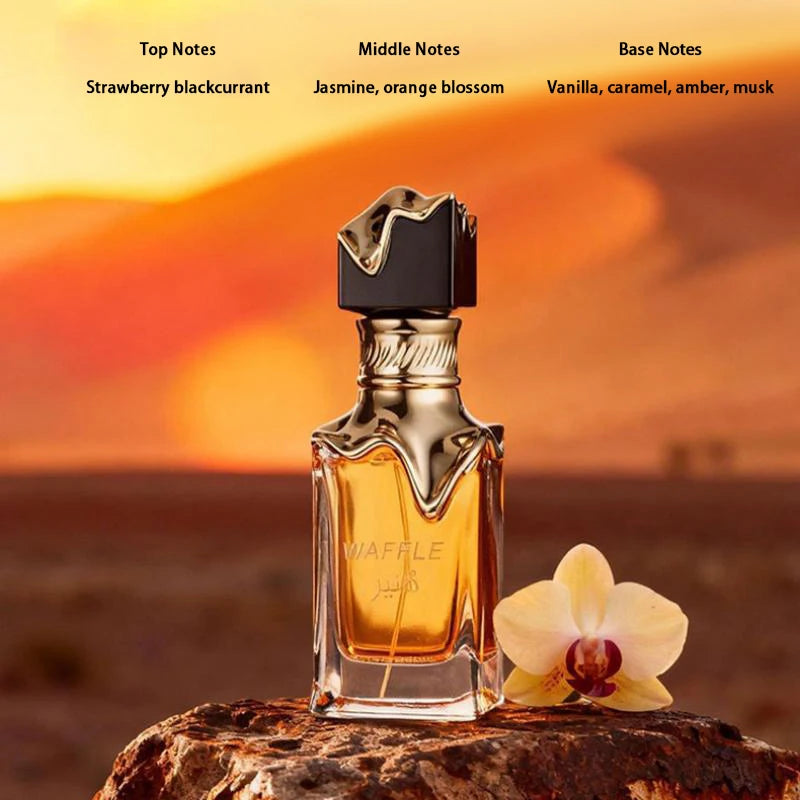 Perfume Árabe Feminino – Fragrância Doce de Baunilha, Sensual e Duradoura