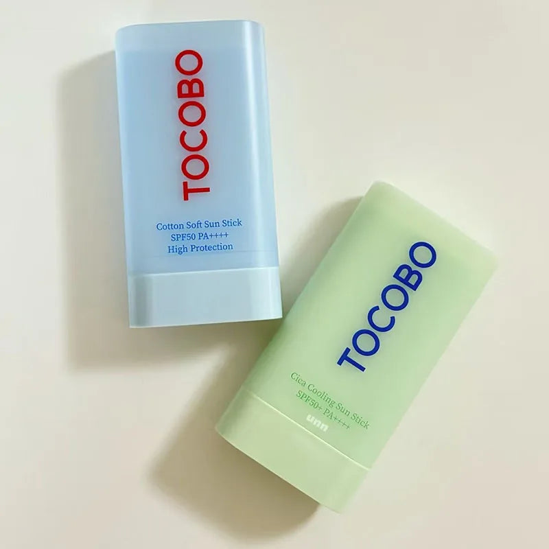 Protetor Solar em Bastão TOCOBO Smear – Refrescante, Hidratante, Controle de Oleosidade, Clareador e Proteção UV SPF 50+