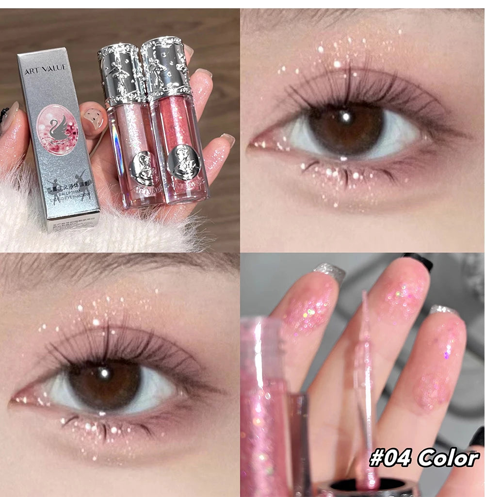 Balletism Liquid Eyeshadow – Sombra Líquida com Brilho Fino