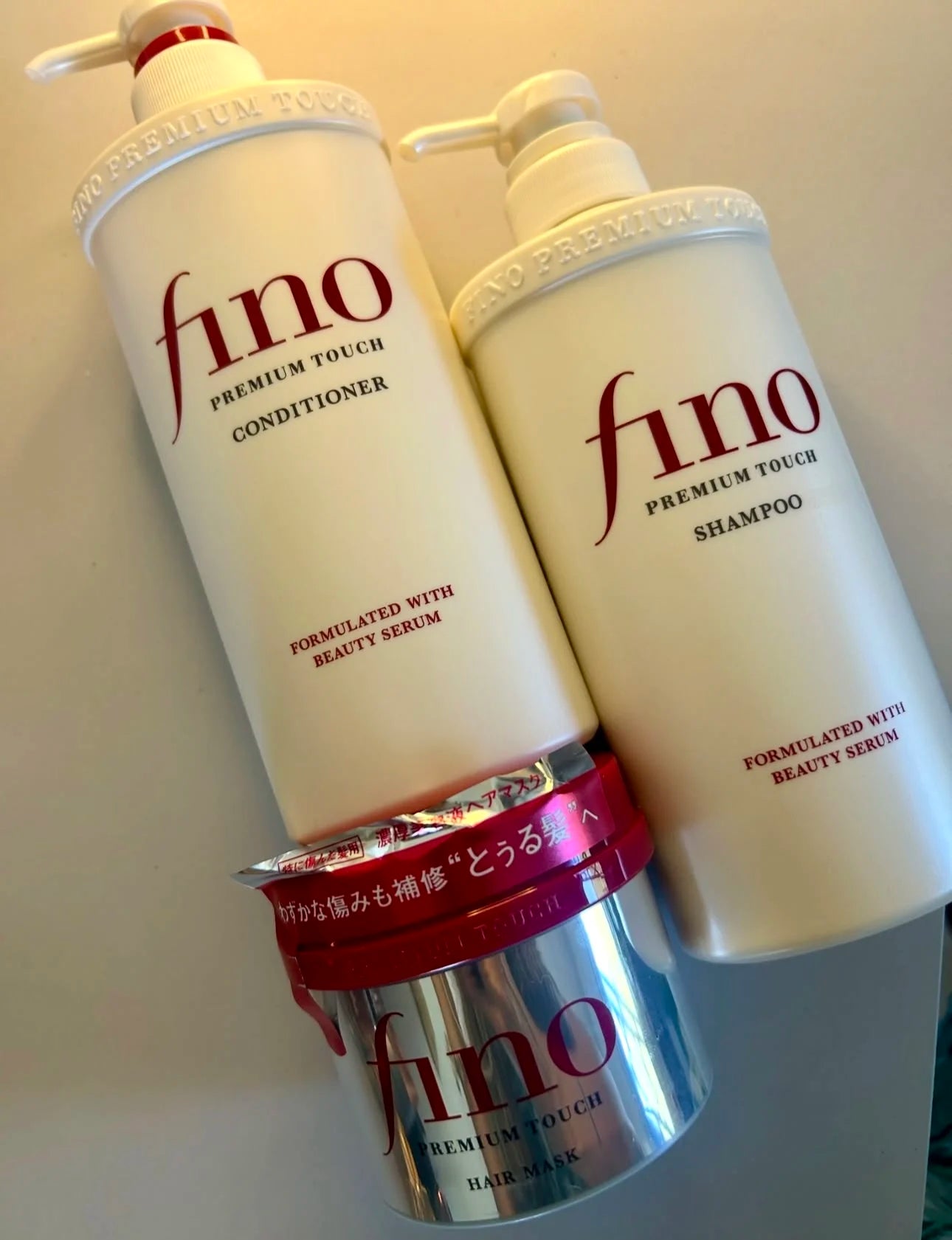 Kit Fino Premium Touch Series – Shampoo, Condicionador, Máscara e Óleo Capilar
