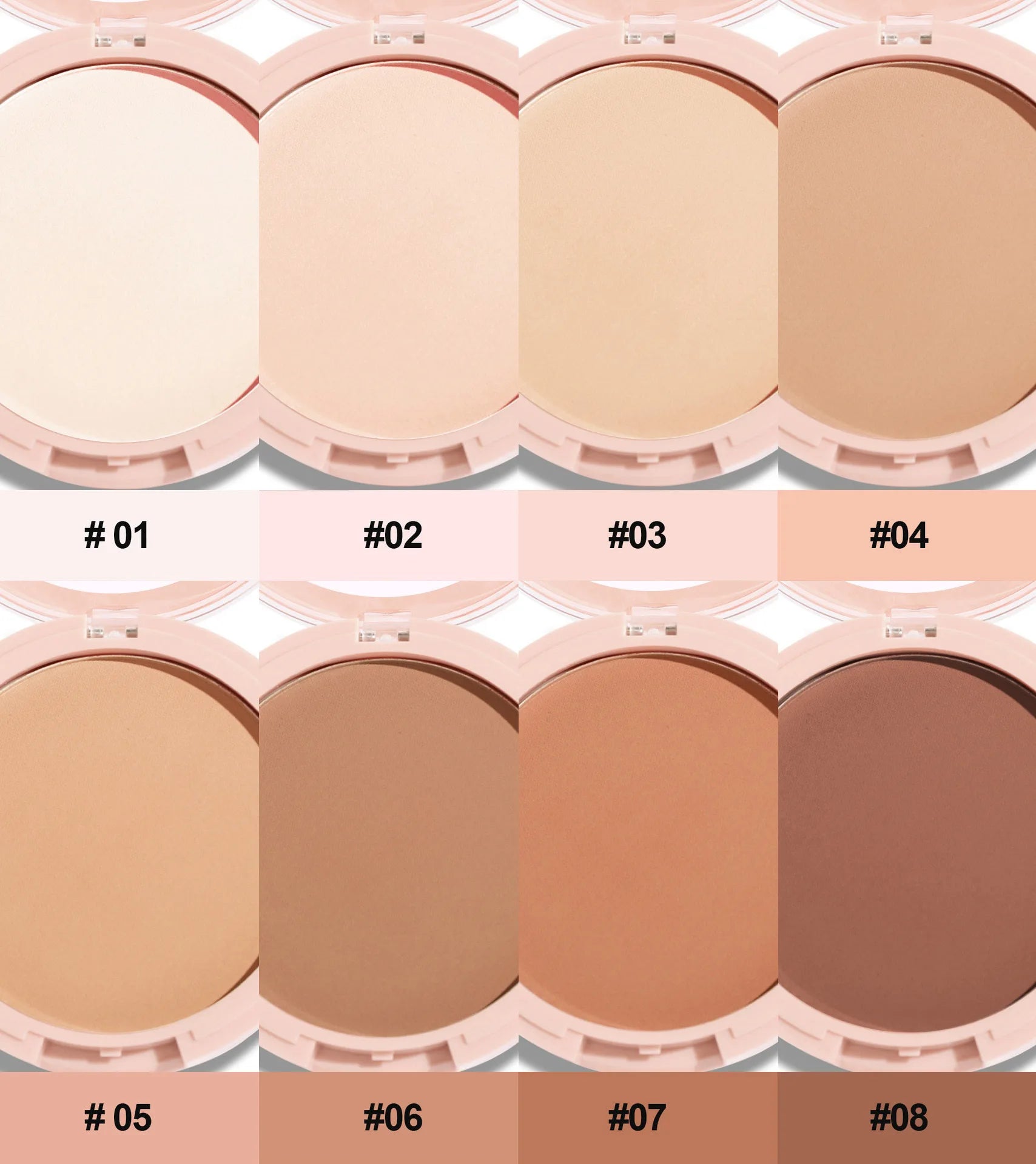 💎✨ Pó Compacto Matte de Longa Duração