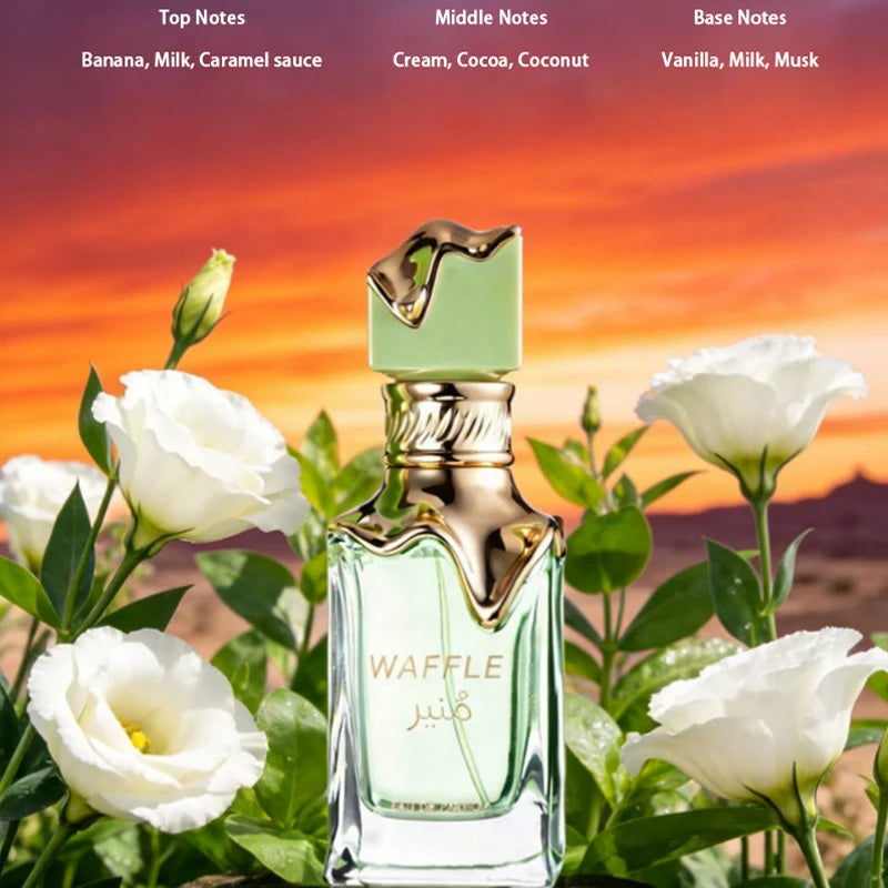 Perfume Árabe Feminino – Fragrância Doce de Baunilha, Sensual e Duradoura