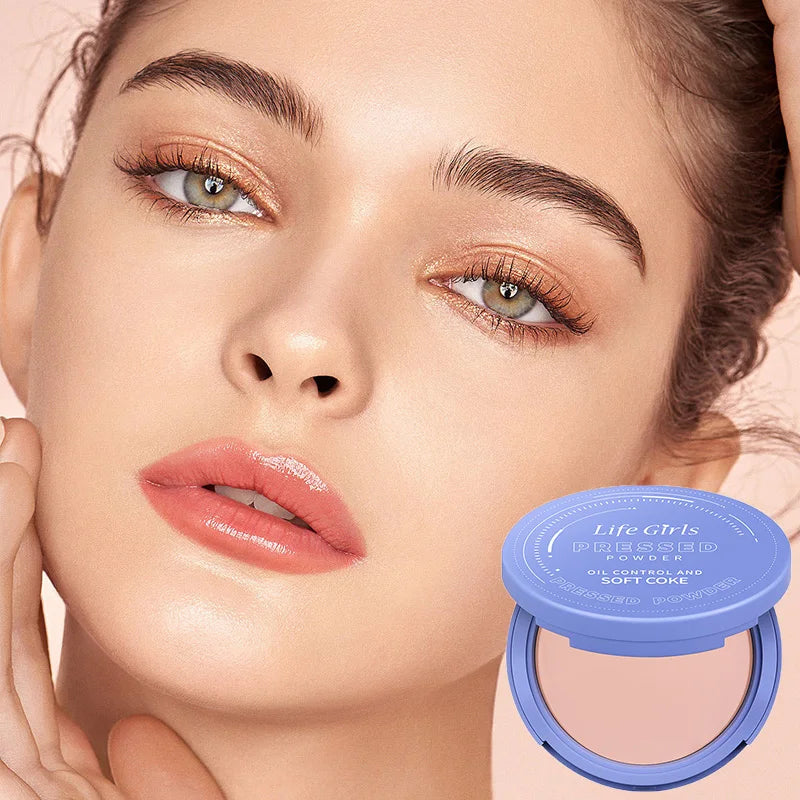 Life Girls Pó Facial à Prova d’Água e Suor – Iluminação Natural, Cobertura de Imperfeições, Acabamento Suave e Transparente com Esponja Inclusa