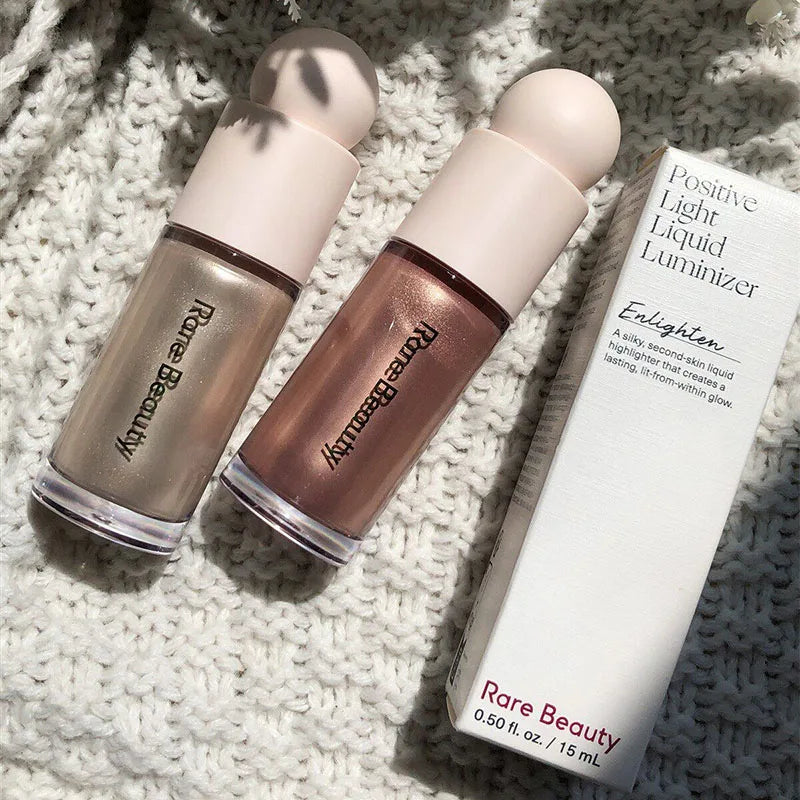 Iluminador e Blush Rare Beauty – Toque Sedoso e Luminoso