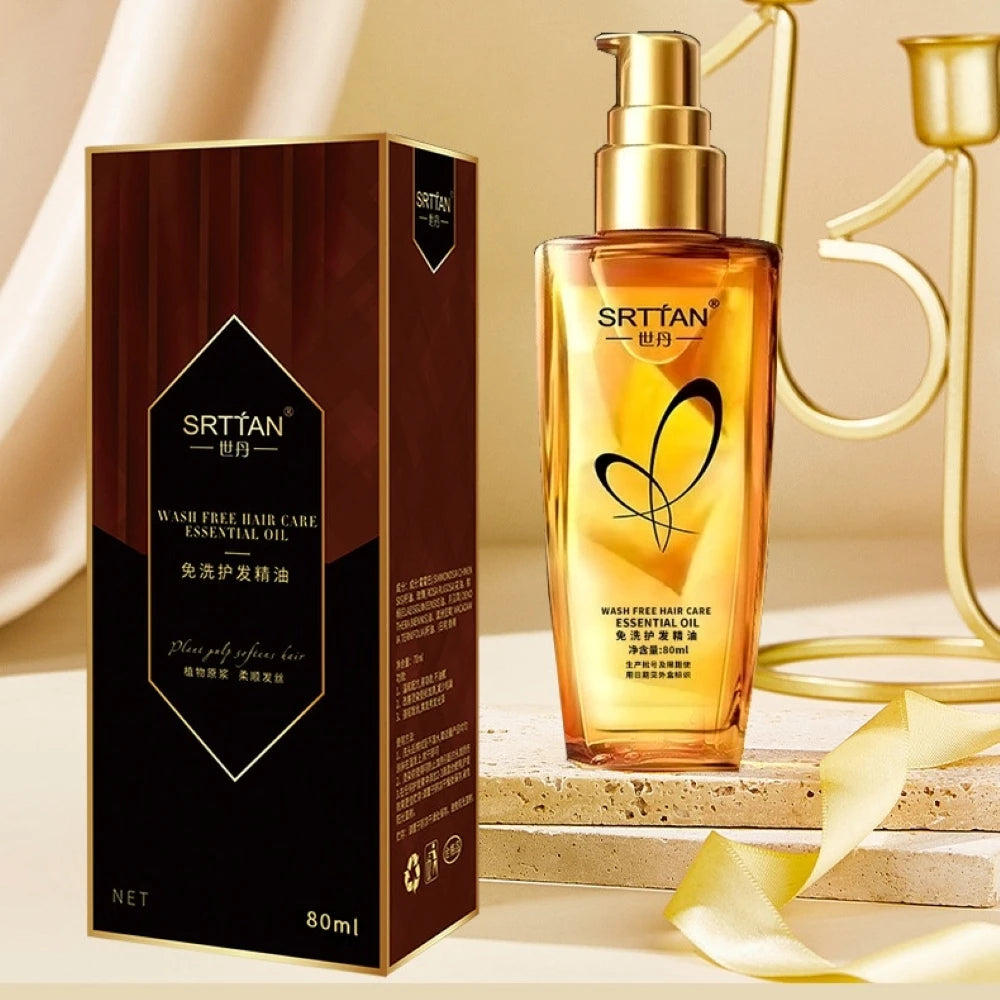 Sérum Capilar com Óleo de Argan Marroquino – Brilho e Reparação