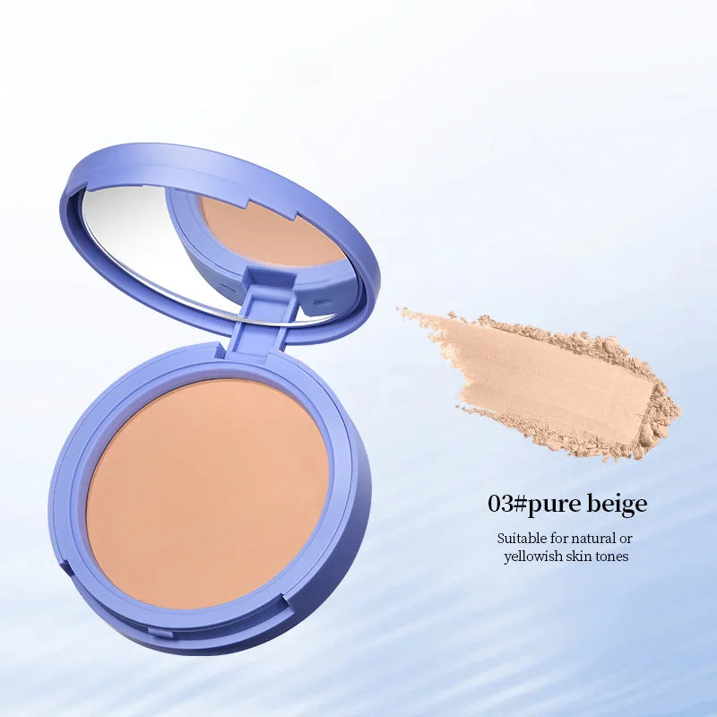 Life Girls Pó Facial à Prova d’Água e Suor – Iluminação Natural, Cobertura de Imperfeições, Acabamento Suave e Transparente com Esponja Inclusa