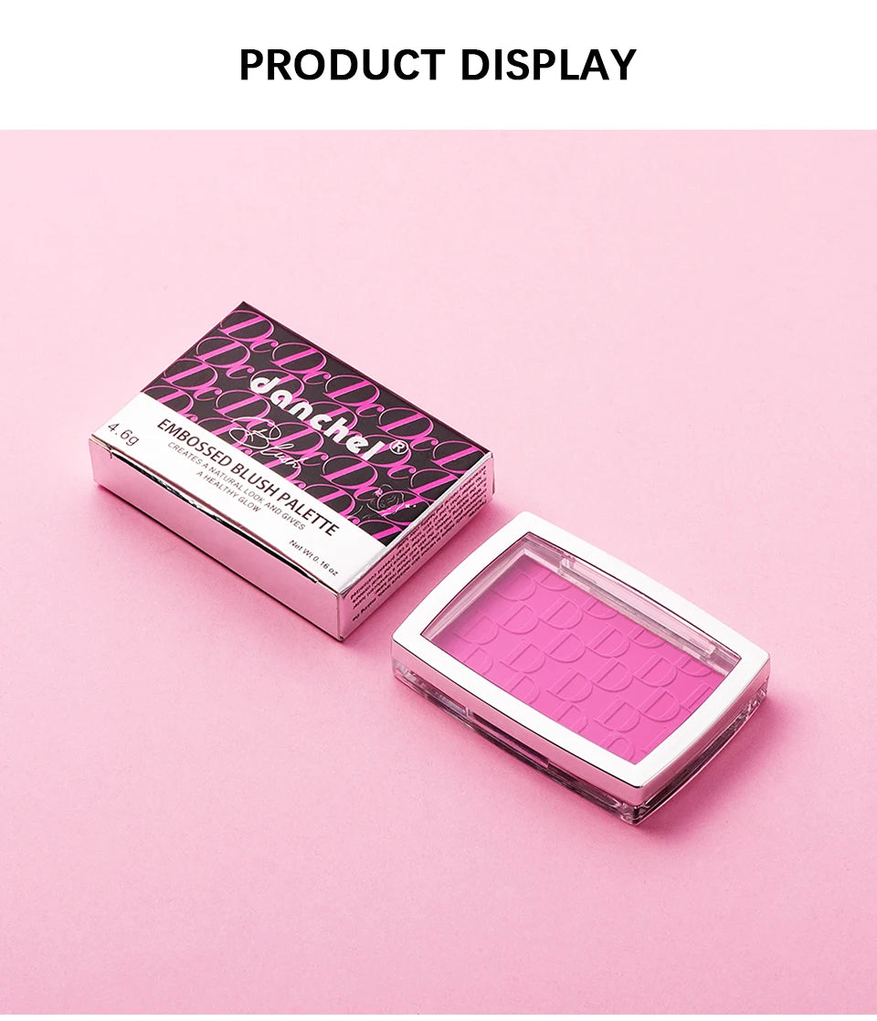 🌸 Blush Facial Matte Natural – Tint para as Bochechas com Efeito Iluminador, Tons Rosa e Vermelho, Contorno Facial e Maquiagem Suave