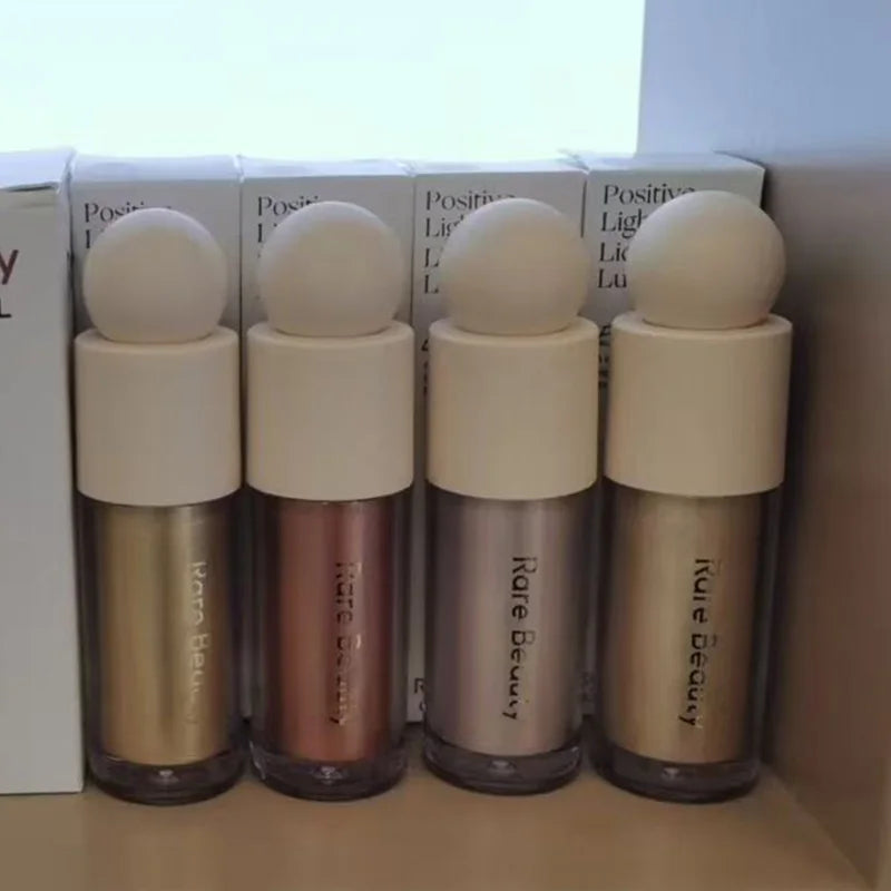 Iluminador e Blush Rare Beauty – Toque Sedoso e Luminoso
