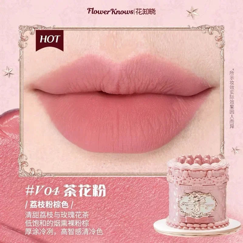 🍓✨ Flower Knows Strawberry Cupid Cake Lip Mud – 5ml