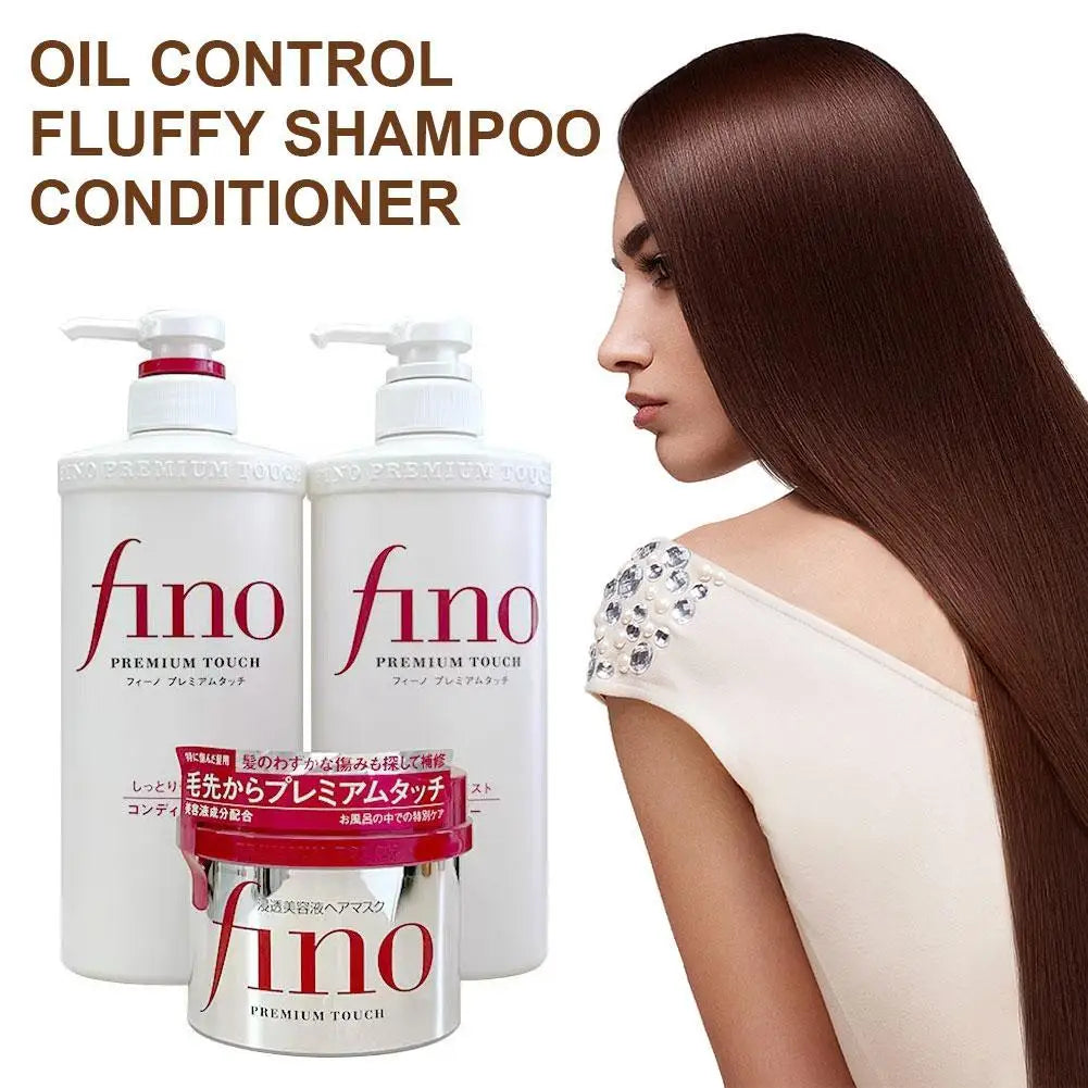 Kit Fino Premium Touch Series – Shampoo, Condicionador, Máscara e Óleo Capilar