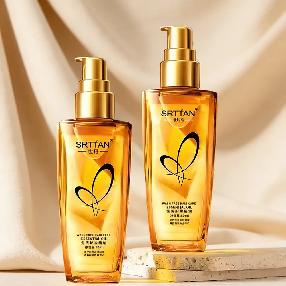 Sérum Capilar com Óleo de Argan Marroquino – Brilho e Reparação
