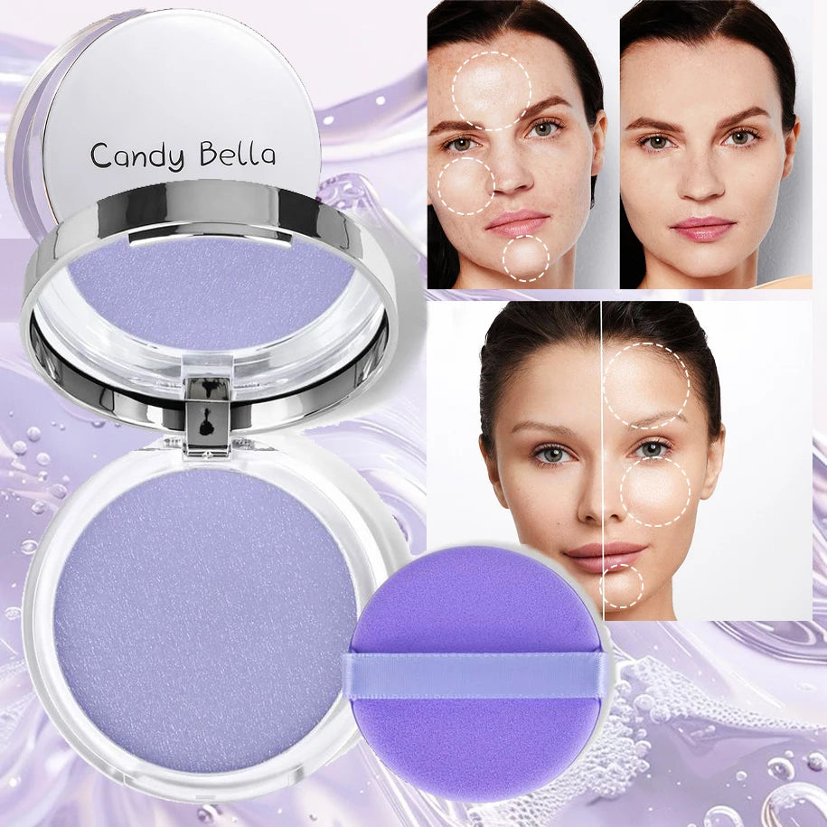 1 Unidade – Candy Bella Pó Facial Creme para Pó Violeta