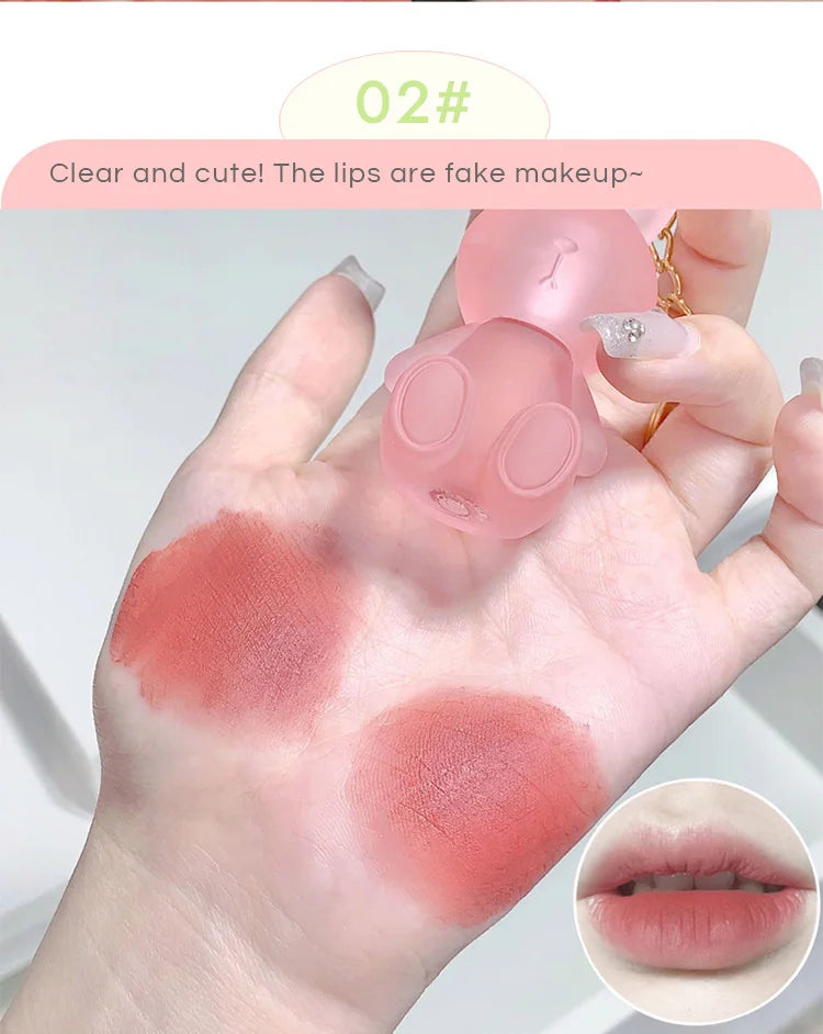 ✨ Gege Bear Rabbit Lip Glaze Matte Velvet
