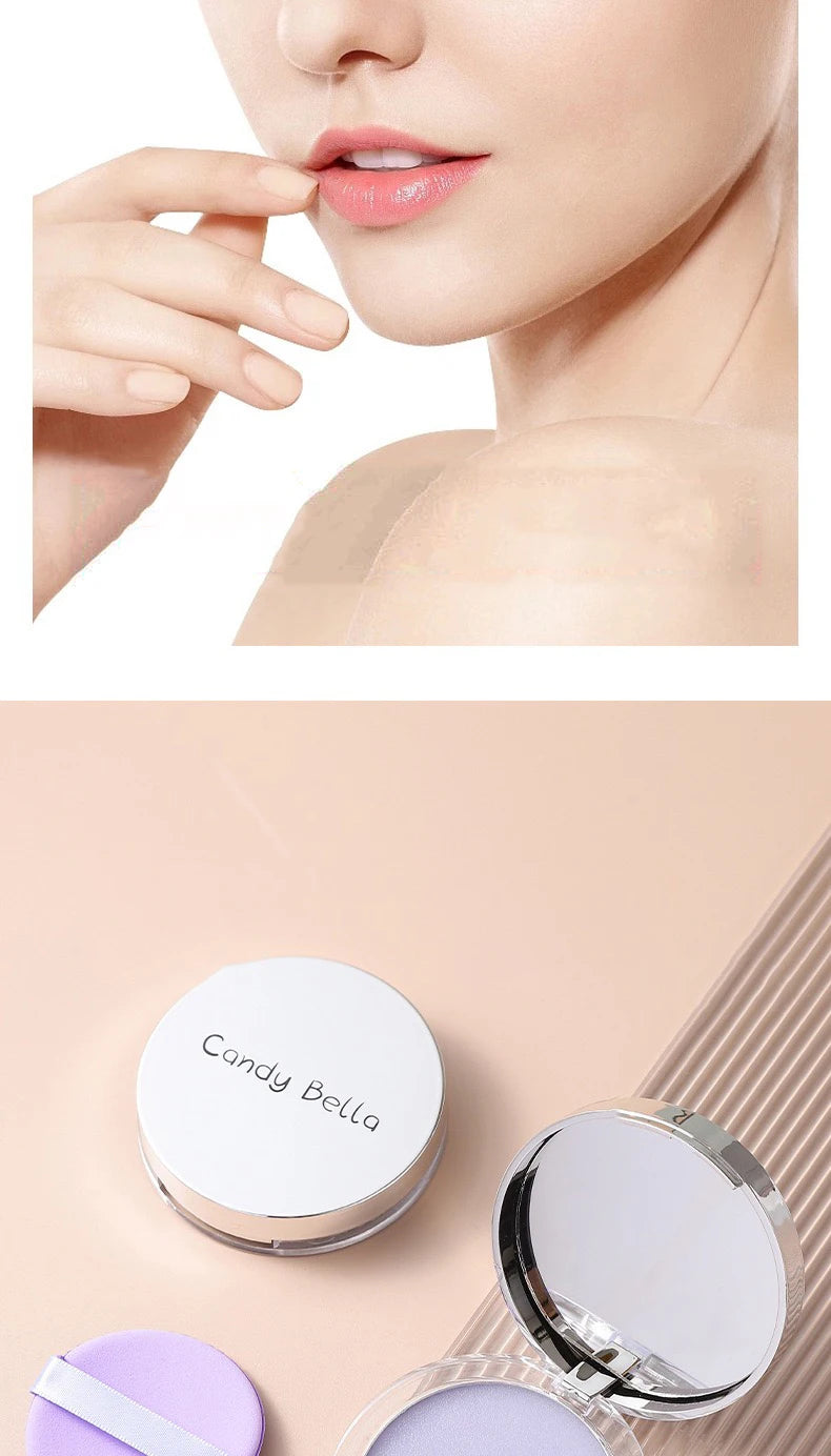 1 Unidade – Candy Bella Pó Facial Creme para Pó Violeta