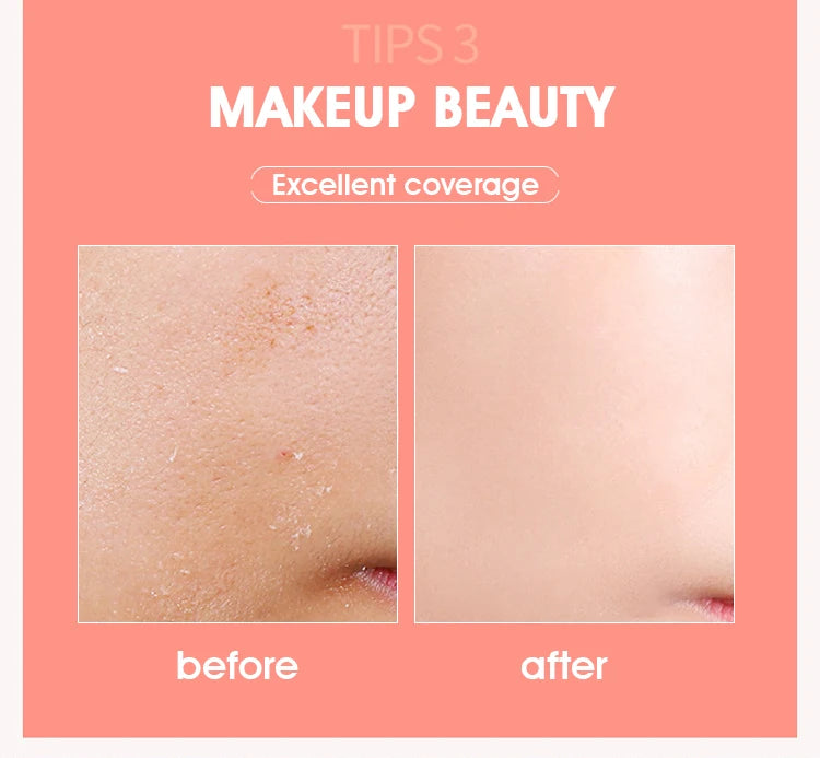 Creme BB nutritivo com aroma de cogumelo e almofada de ar, corretivo, base hidratante, creme CC neutro e isolante.