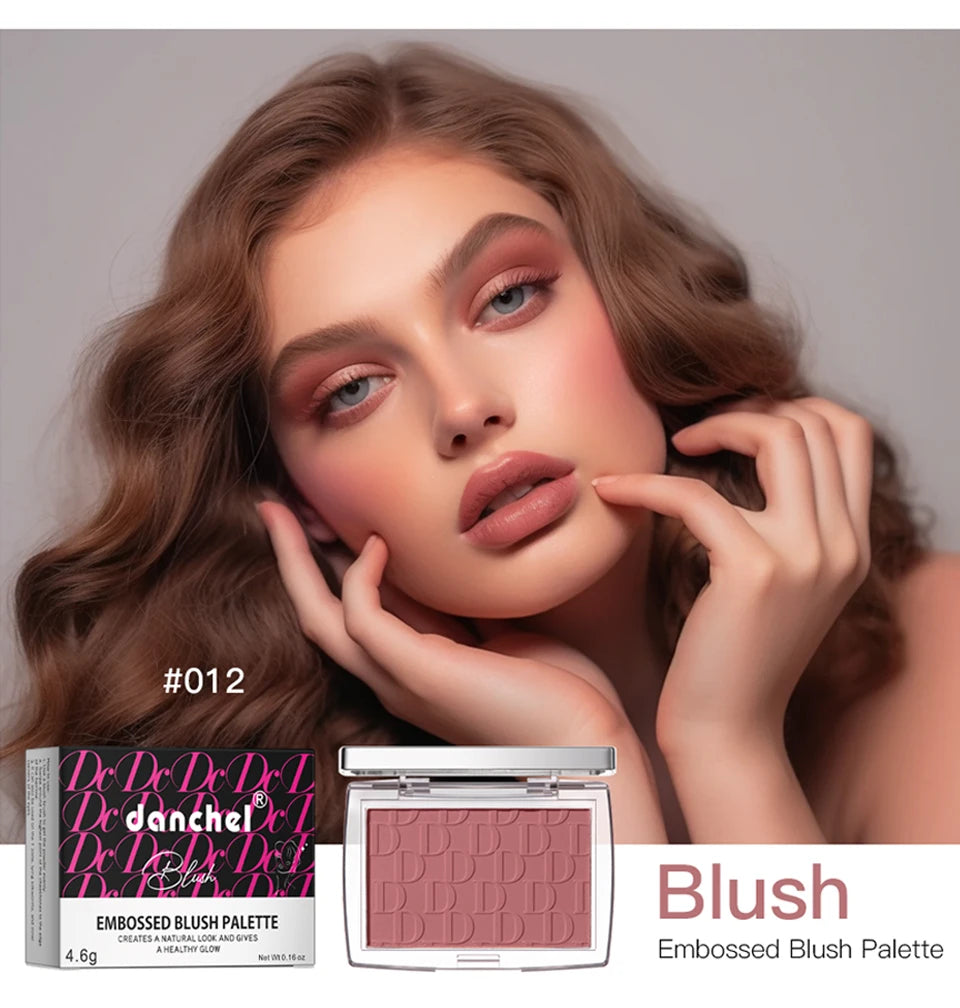 🌸 Blush Facial Matte Natural – Tint para as Bochechas com Efeito Iluminador, Tons Rosa e Vermelho, Contorno Facial e Maquiagem Suave
