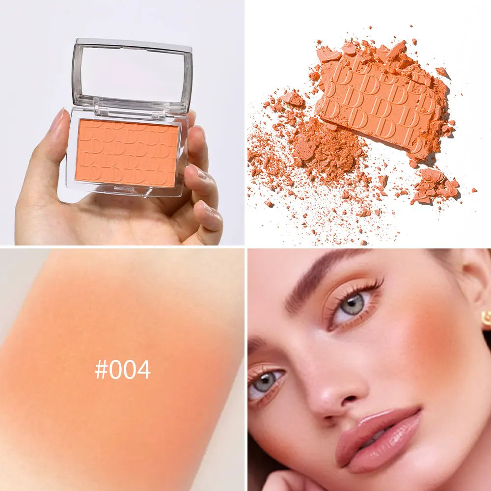 🌸 Blush Facial Matte Natural – Tint para as Bochechas com Efeito Iluminador, Tons Rosa e Vermelho, Contorno Facial e Maquiagem Suave
