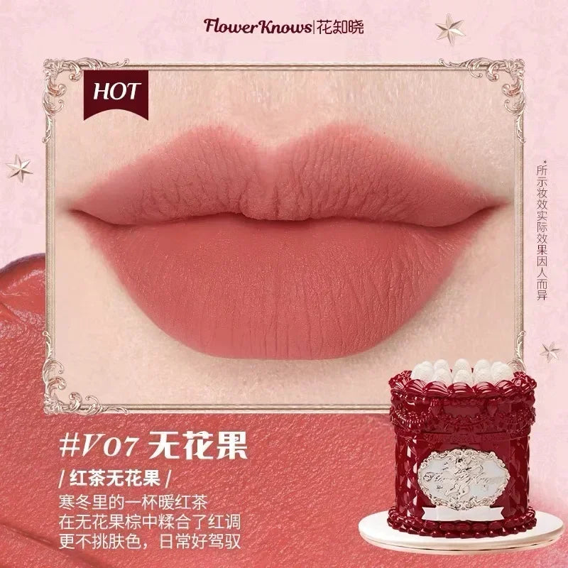 🍓✨ Flower Knows Strawberry Cupid Cake Lip Mud – 5ml
