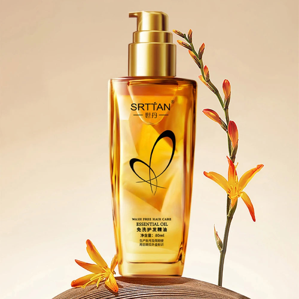 Sérum Capilar com Óleo de Argan Marroquino – Brilho e Reparação