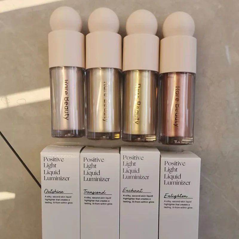 Iluminador e Blush Rare Beauty – Toque Sedoso e Luminoso